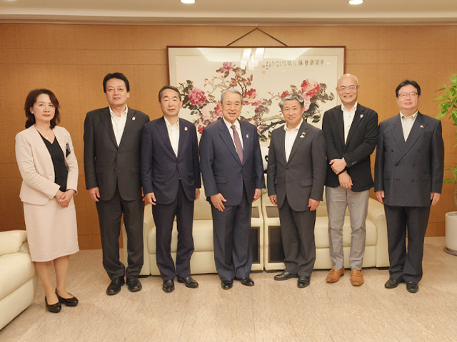 中華人民共和国駐大阪総領事との夕食会